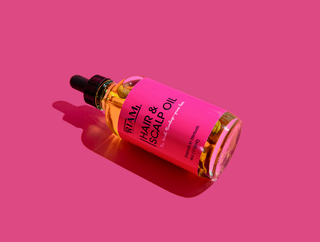 Hair And Scalp Oil Drench in Herbals for Afro America/African Hair Textured All Types 3a to 4c Kinky Wavy/ Curly/Thick/ Long Hair